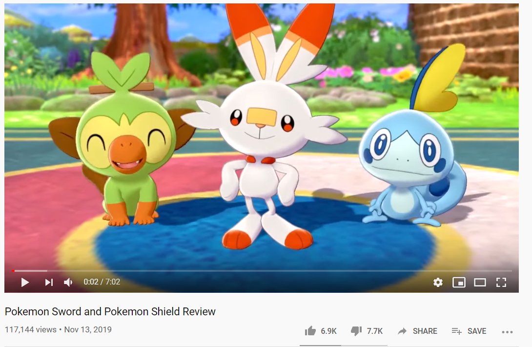 Igns Pokemon Sword And Shield Review Video Hit By Massive