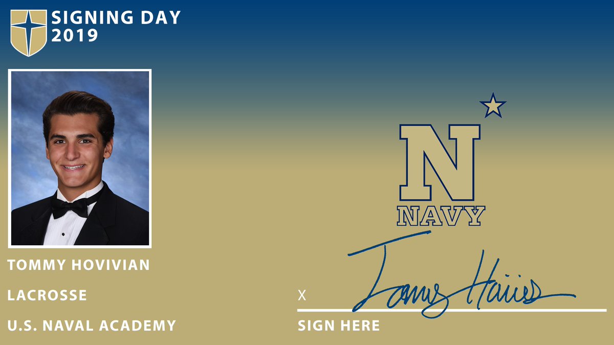 JesuitAthletics's tweet photo. With @JesuitLacrosse...

Tommy Hovivian to The U.S. Naval Academy
Drew Martin to Franklin &amp; Marshall College
Billy Metz to Providence College
Jack Selner to Sewanee - The University of the South https://t.co/4esMQUoa1S