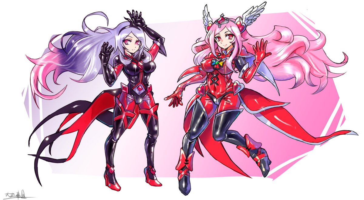 久々にプリキュアぴっちりスーツシリーズ描きました。 フレッシュ