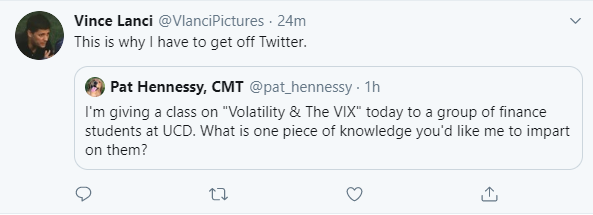 Also, personal milestone - I've joined the club of causing someone to quit twitter.  @VlanciPictures , didn't think this would be the tweet that did but here we are ¯\_(ツ)_/¯