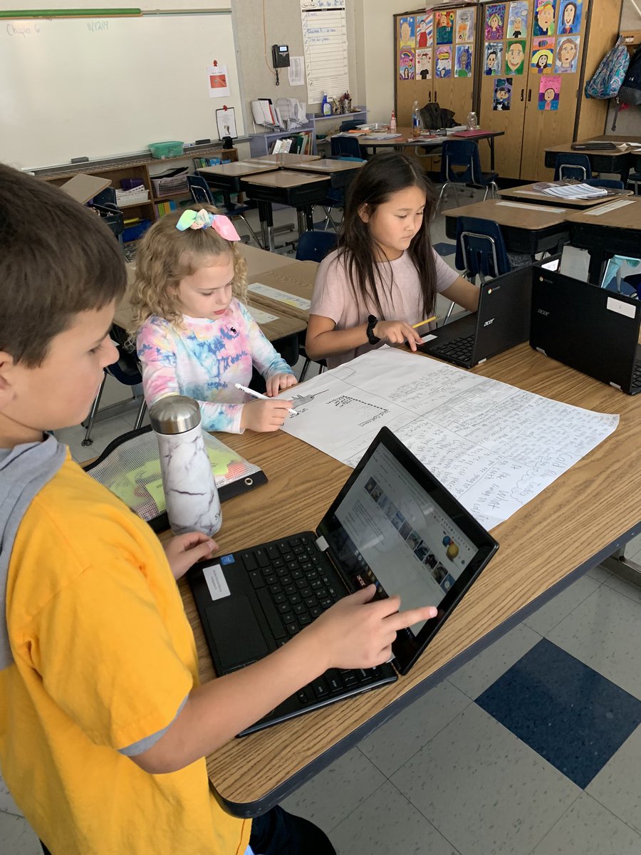 SomersKristin's tweet photo. Working in groups on our climate projects! @WPSCoolidge https://t.co/uR8O16t7Ib
