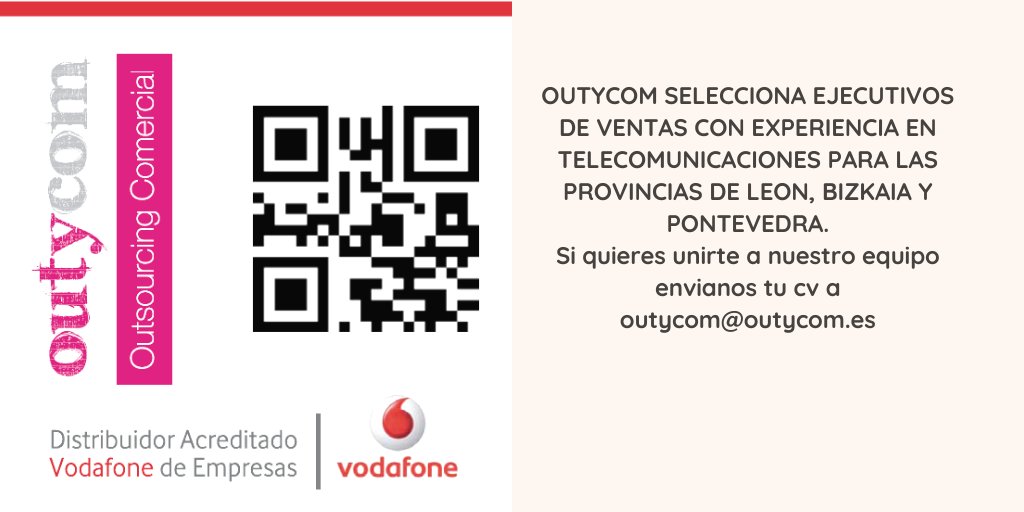 <a href="/outycom/">Outycom</a> busca <a href="/comerciales/">comerciales</a> con experiencia para unirse a su equipo. Envianos tu CV