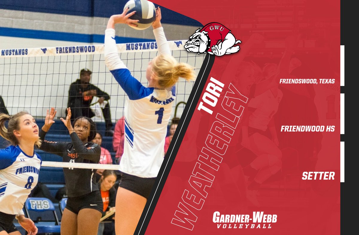 GWU_VB's tweet photo. Please welcome Tori Weatherley to the GWU Volleyball family! #NSD2020 https://t.co/XzlUjLzZsf