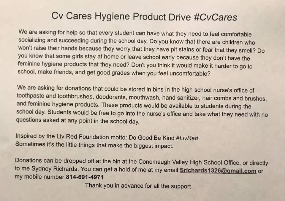 Please consider donating. #cvcares #oneteam #valleypride