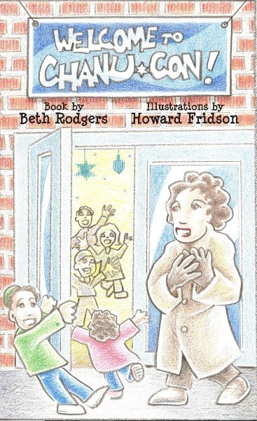 bethrodgersauth's tweet photo. Welcome to Chanu-Con!, my #picturebook and a #newrelease, is available on Amazon! Join Max and Lila as they explore their synagogue's #Chanukah festival - they make a human menorah, dip candles, taste latkes, and so much more! Visit https://t.co/IQLwJnTmfz to check it out! https://t.co/YCCS6MaAuH