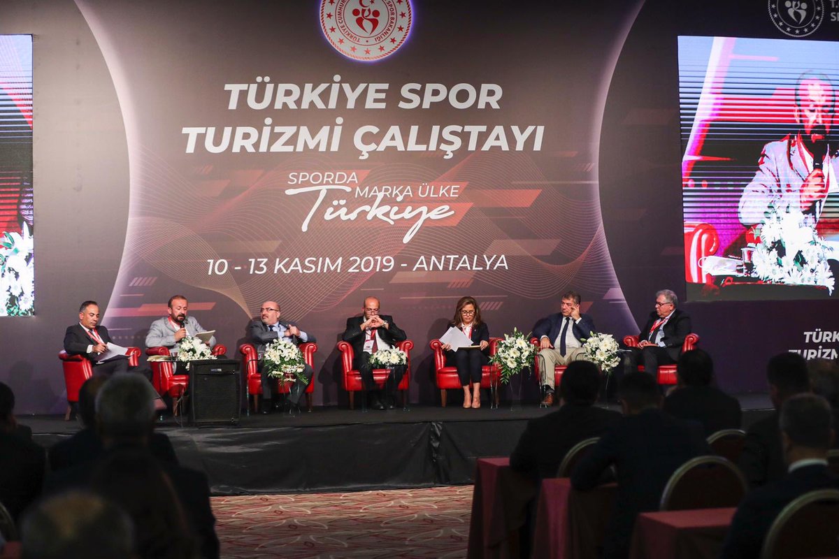 kasapoglu's tweet photo. Gençlik ve Spor Bakanlığı olarak düzenlediğimiz Türkiye #SporTurizmiÇalıştayı’nda ülkemizin spor turizmi stratejisini, coğrafyamızın sportif imkanlarını ve atılması gereken adımları konuştuk.

Oluşturacağımız stratejik planlama ile #SporunAnaYurduTürkiye olacak.. #HomeOfSports https://t.co/Dbd1dmrNbQ