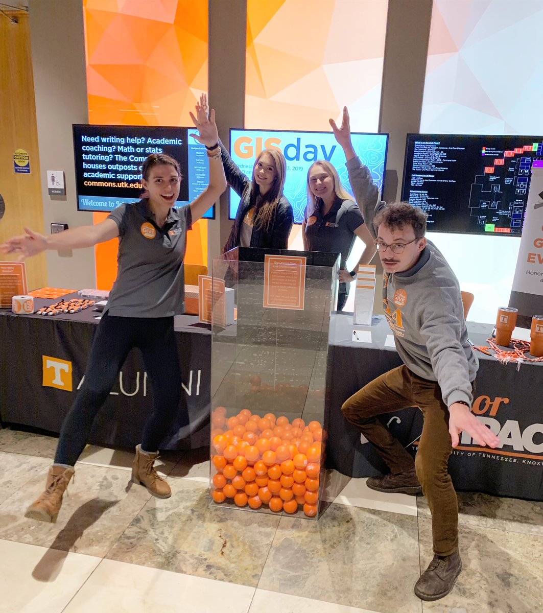 Have you seen the live #BigOrangeGive thermometer in Hodges? 🌡 Stop by and see how we’re doing on our goal to raise $2.25 million in 24 hours, and win some <a href="/tennalum/">UT Knoxville Alumni</a> swag! 🍊 #utk225