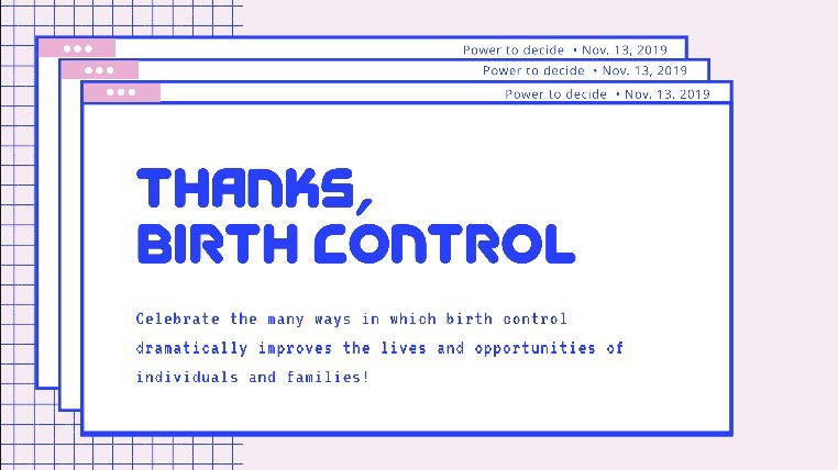 FredASSIST's tweet image. Using the #ThxBirthControl tag share how birth control has impacted your life 💫💕
