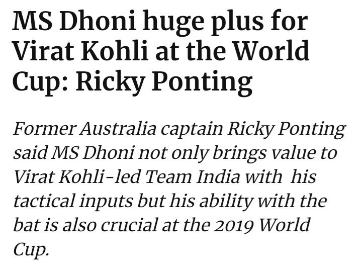 Most Successful ODI captain Ricky Ponting: #OZonMSD  #MSDhoni