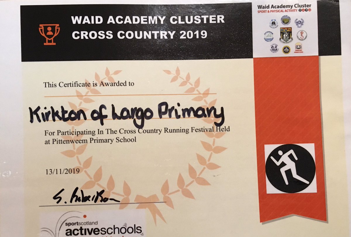Kirkton of Largo PS (@kirktonps) on Twitter photo Thank you to <a href="/FifeActiveSch/">Fife Active Schools</a> and <a href="/PittenweemPS/">Pittenweem Primary School</a> for organising and hosting tonight’s Waid Cluster Cross Country Festival. Fantastic running from our #ActiveKOL runners.🏅Well done to all our cluster schools taking part. 🏃♀️🏃🏻♂️ Thank you to <a href="/FifeActiveSch/">Fife Active Schools</a> and <a href="/PittenweemPS/">Pittenweem Primary School</a> for organising and hosting tonight’s Waid Cluster Cross Country Festival. Fantastic running from our #ActiveKOL runners.🏅Well done to all our cluster schools taking part. 🏃♀️🏃🏻♂️