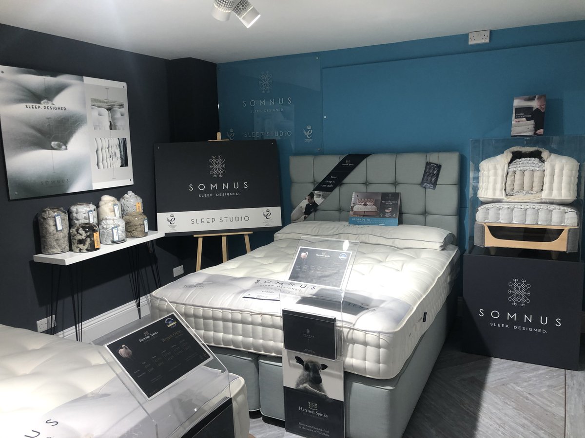 SophaUK's tweet photo. As the winter months draw in sheep keep warm with their wooly jumpers! Did you know wool is a fantastic regulator of body temperature keeping our wooly friends warm in the winter and cool in the summer? 🧶🐑💤
#WednesdayWisdom #WoolWednesday #beds #mattresses #TheTrueBedmakers https://t.co/2MQFs0c3pv