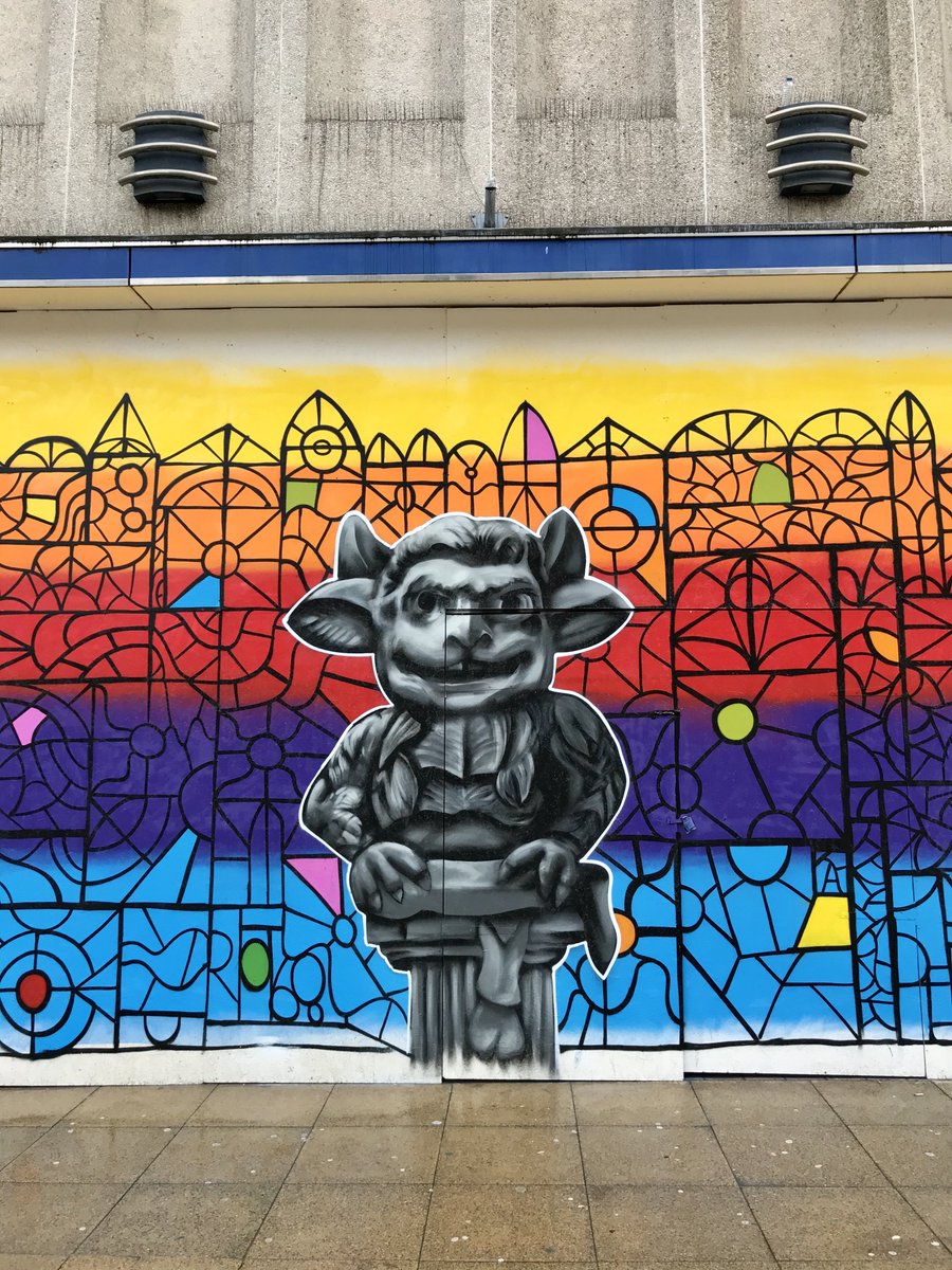 visitlincoln's tweet photo. Have you seen the colourful Lincoln Imp mural on the High Street?

Find out more here ➡️ https://t.co/ZjwXl1Tbmf

@Lincoln_BIG @imageskool #ImpsTrail https://t.co/Q3ldnOIV7V