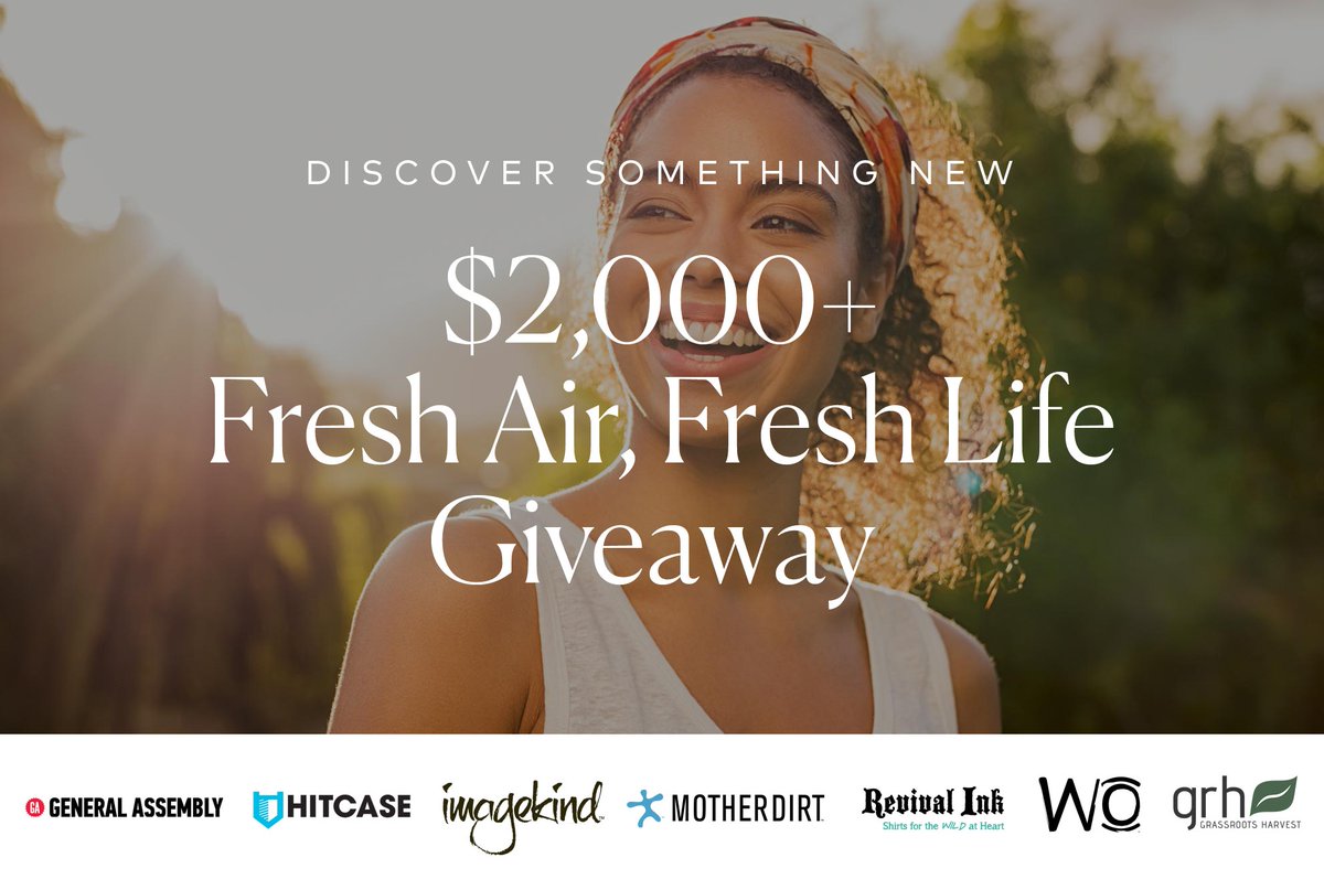 Enter here to win the Fresh Air, Fresh Life Giveaway! Enter to win gift cards and prizes for you to take a fresh look at life with products and services for your home, pet, career, style, health, and accessories 👉 bit.ly/2KjPOQX

#contest #sweepstakes #win
