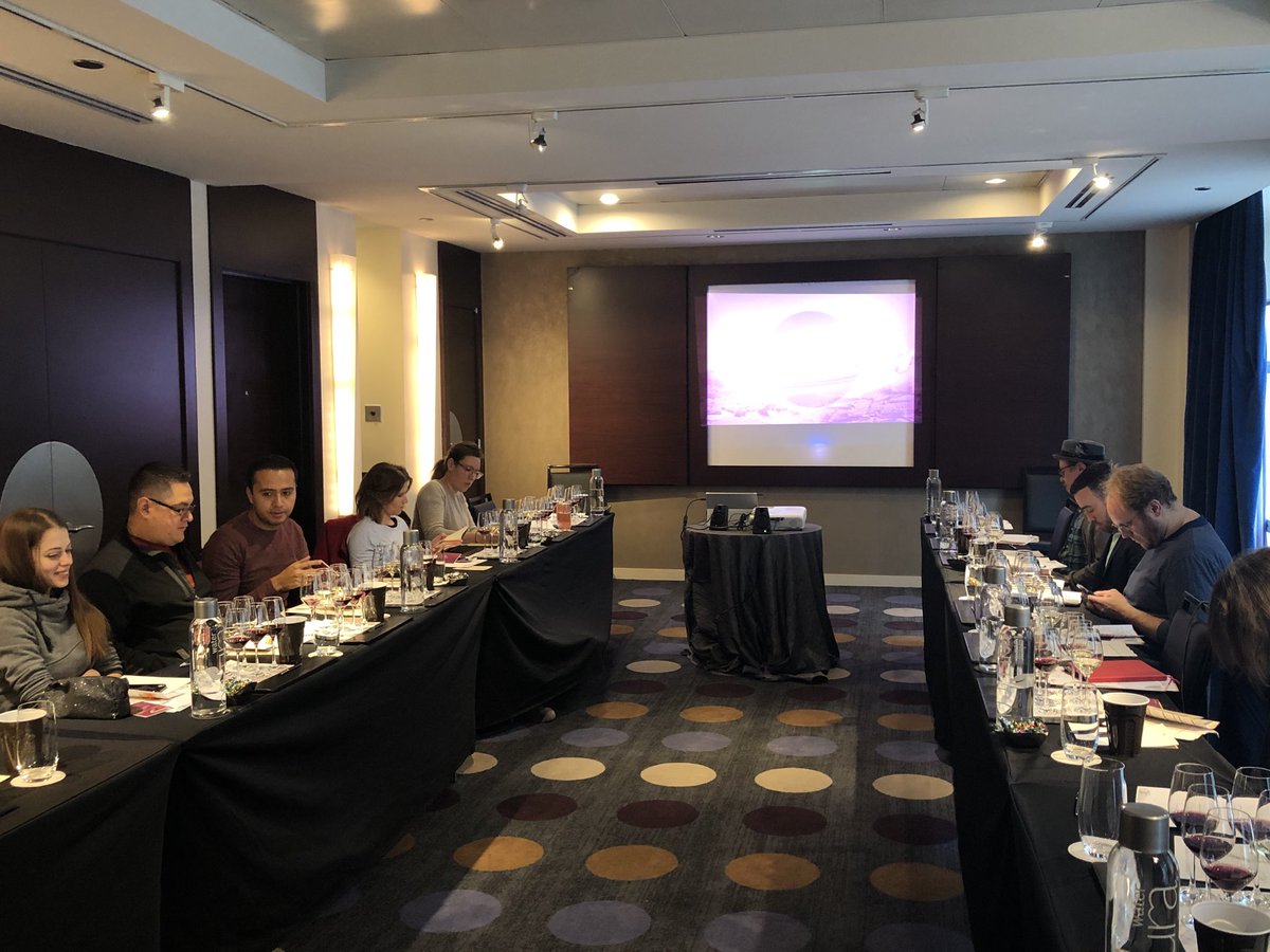 Bourgogne tasting via satellite in Chicago #bivbrdv