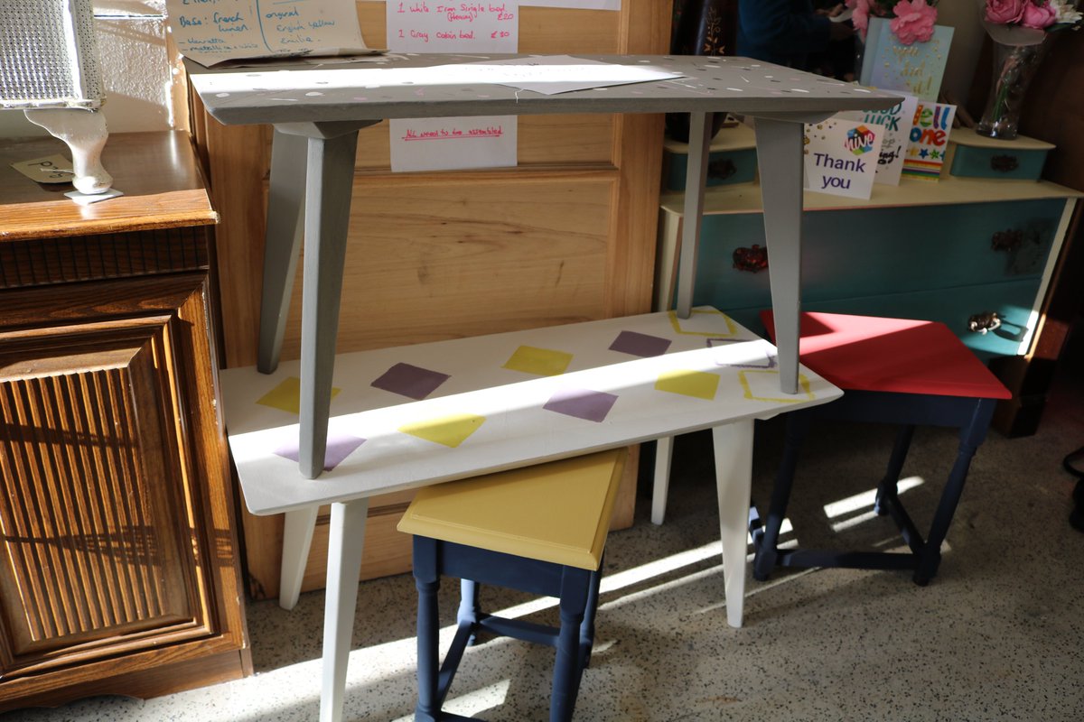 TheHiveYZ's tweet image. We have been along to the official opening of Refresh by Urban Vintage today, to see the fantastic up-cycling project our juniors have been working on with Katrina for the past few weeks! 😄 #community #partnerships #RecycleandReuse