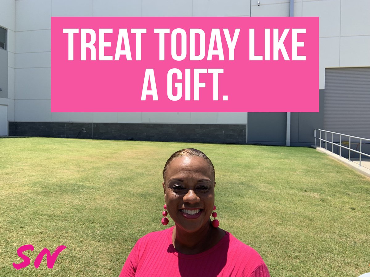 karlnelsonjr's tweet photo. “How do you treat the gifts that you receive? You cherish them, right? Well, look at today as your gift. Cherish today’s moments. We all have an opportunity right here, right now to run a couple more miles in the direction of our goals!” 💭#StaceyNelson, @MaryKay #Wednesday https://t.co/dxtlfXJr4H