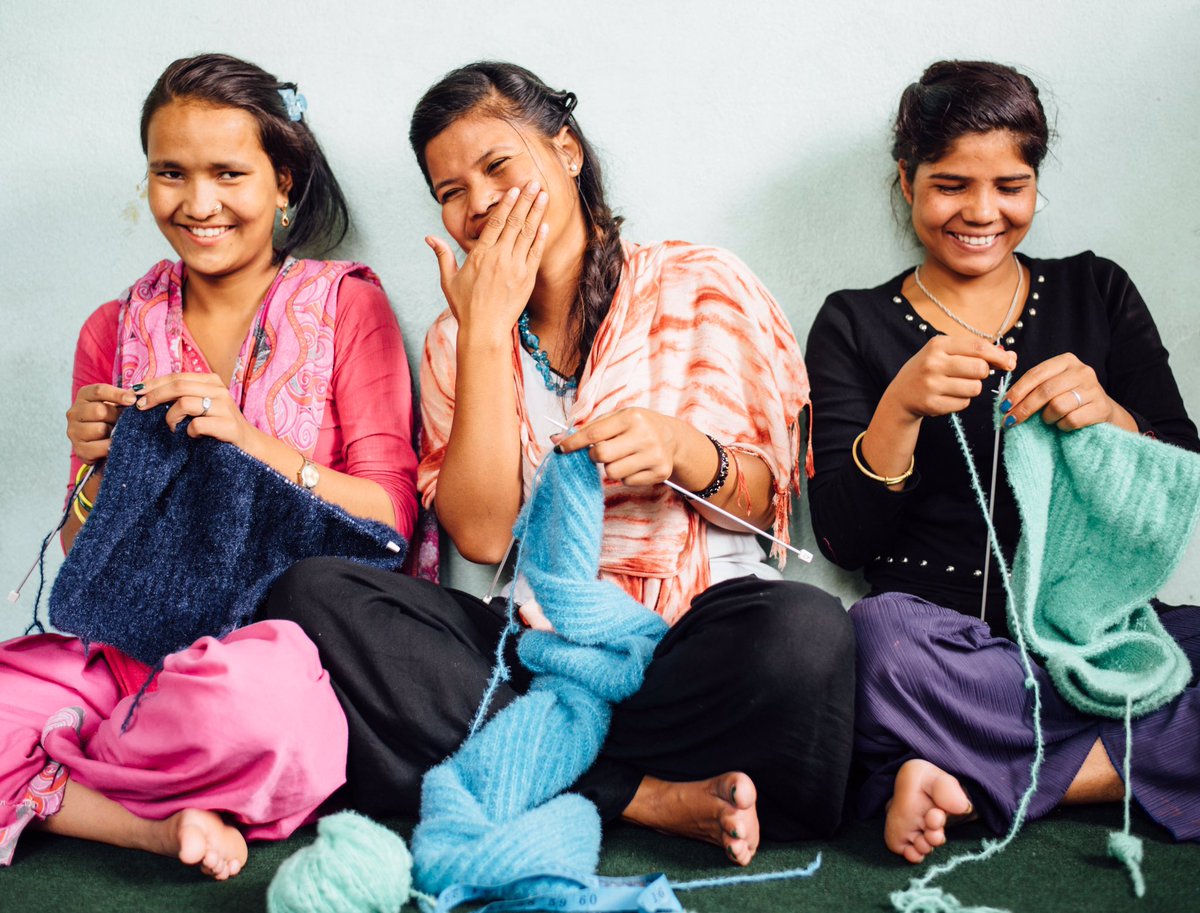Our Nepal rehabilitation home is a great success — over 161 girls have graduated, and 60 girls have started their own businesses. We work to equip the girls w/everything they need to live independently, healed and hopeful! SheHasHope.org ❤️