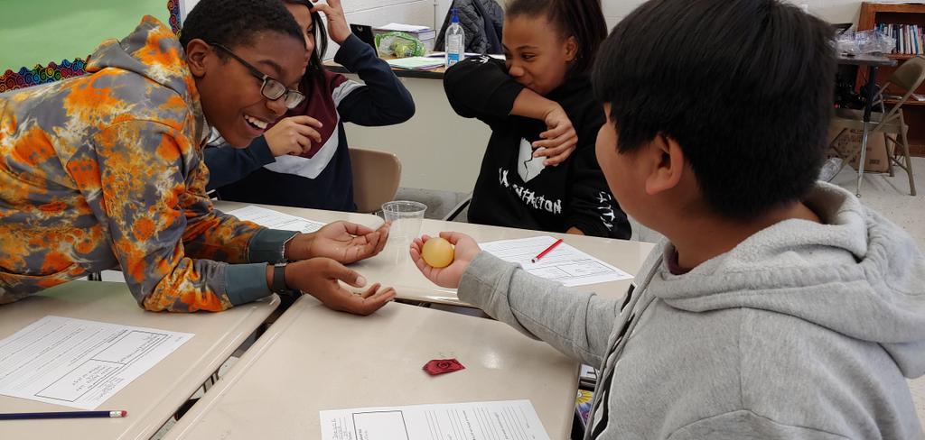 Looking into Eggs lab with Carrington Middle School (Jake Wolfe's class) #BiogenFoundation
<a href="/CIBLEARNING/">CIBL</a>