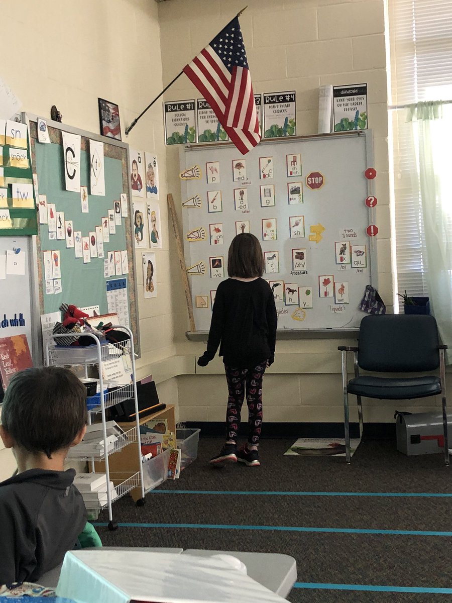Today while conferencing with my writers, I looked over multiple times to see these scholars intentionally using our sound wall to improve their writing. #TheyGetIt #RISEArkansas
