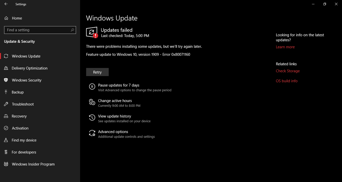 iamprinceba's tweet image. Well not too good for me. #Windows10NovemberUpdate #Windows10