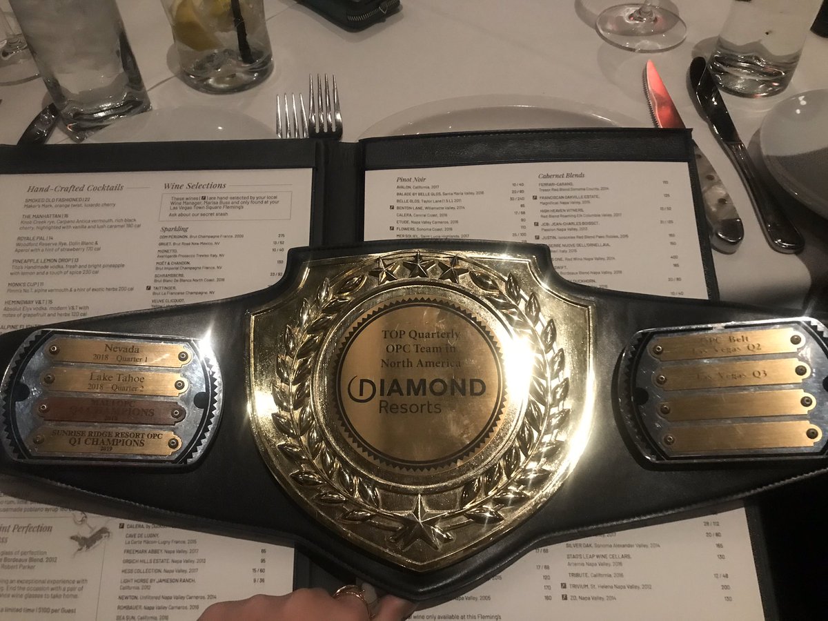 Team Nevada takes both In-House and OPC Championship Belts for best in the company! You can expect a double down coming! #HouseofChampions @MQ_DRI09 @timesharexpert @mikevigh