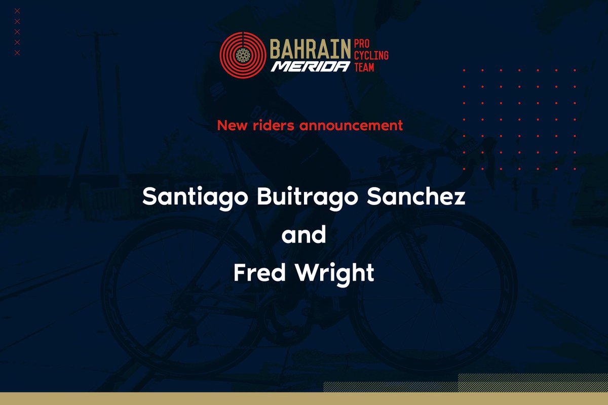 We’re delighted to welcome two new young riders to the team and we look forward to their contribution in shaping our next chapter.

Full story ➡ bit.ly/2NJvkmR

#RideAsOne