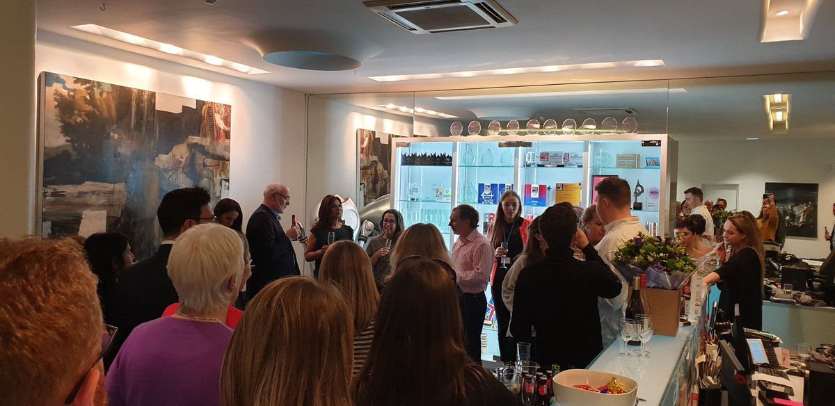 LansonsLatest's tweet photo. Today we're saying goodbye to our wonderful board director Bev Aujla (@BevAujla) after 18 years with us! 

From all of us here at #Lansons, we'll miss you lots and the best of luck! https://t.co/Fdu91eHWKS