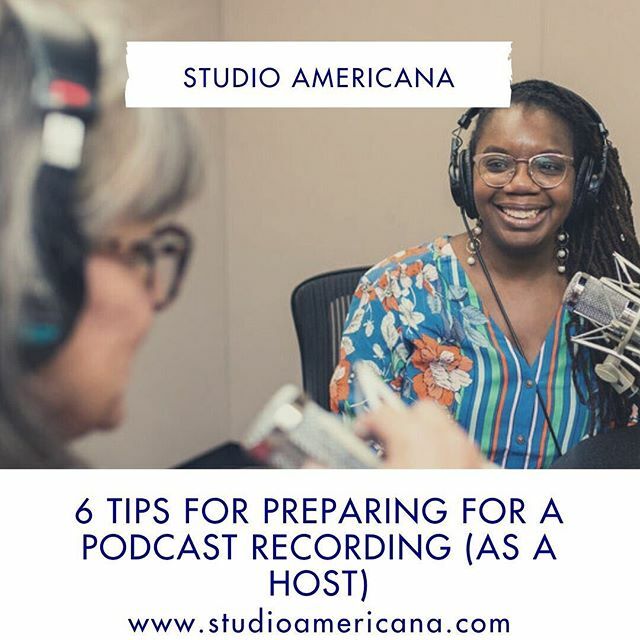 studioamericana's tweet photo. New blog post is live! Today we are sharing tips about how to prepare for a podcast interview as a host! If you have a podcast or are interested in hosting a podcast, head to our website and click on blog under the resources tab! #studioamericana https://t.co/rDOCtrQ9IQ https://t.co/Gdbcy5kumj