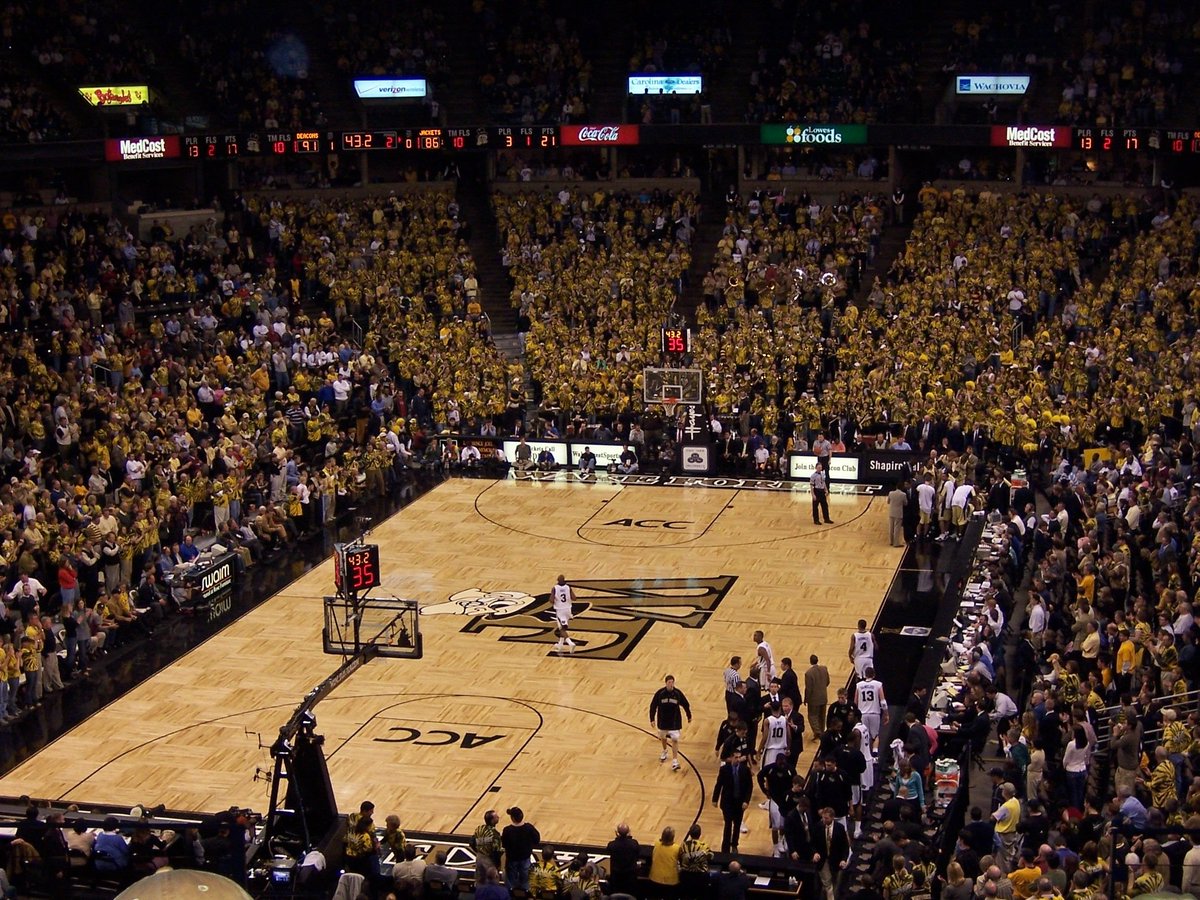 cfaclemmons's tweet photo. Headed to the Wake Basketball game tonight? You will have a shot at winning a FREE Chick-fil-A Sandwich during our Fowl Shot Promotion! So go cheer on the Deacs &amp; listen for the announcements. GO DEACS! https://t.co/u9Sv0DjfpK