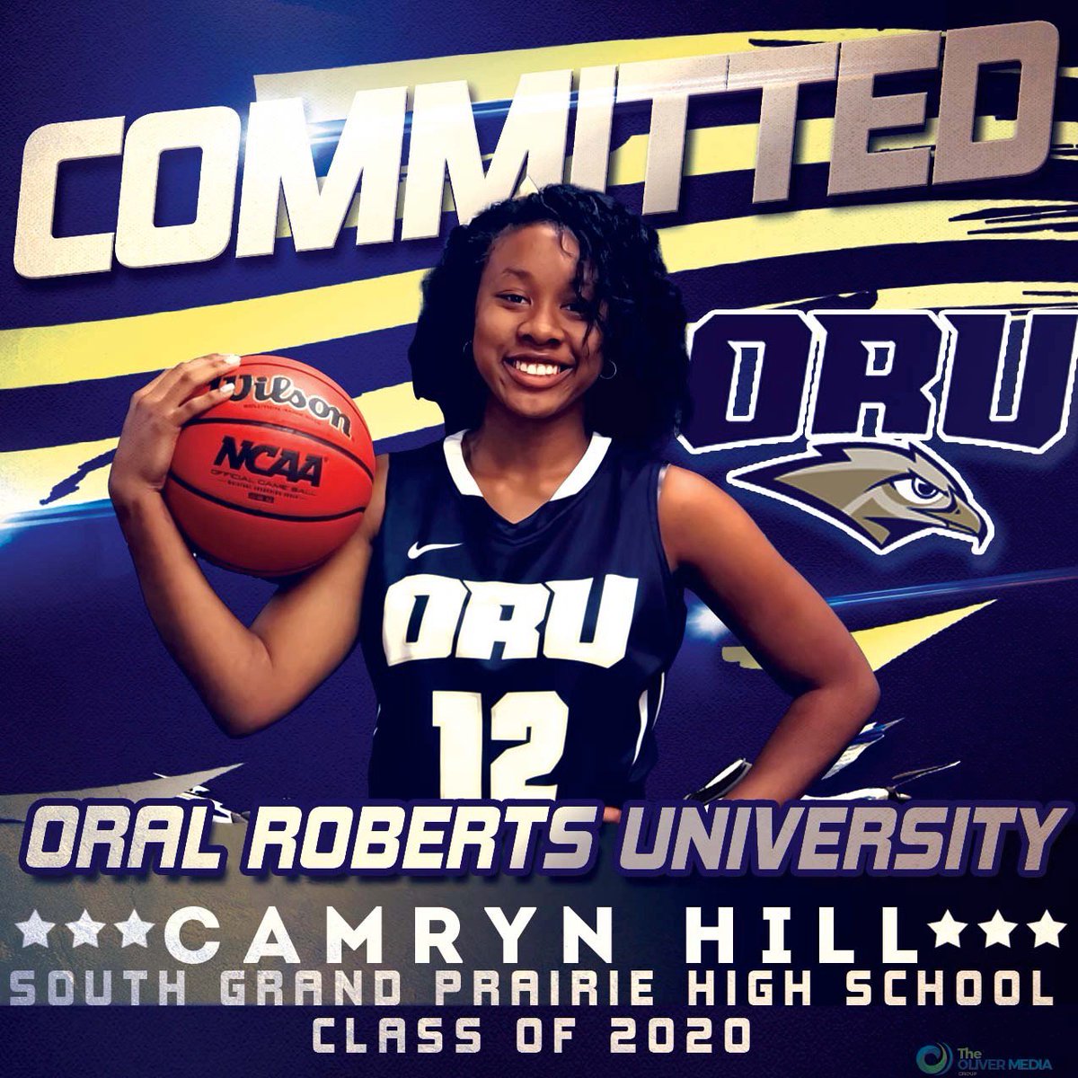 ADELITETX's tweet photo. Congrats to AD Elites own 2020 Camryn Hill on committing and signing to Oral Roberts we thank you for your contribute to the program we really enjoyed having you in our program we are all excited to see you do big things at the next level #AllDay4Life🏀 https://t.co/u8amzVOwEu
