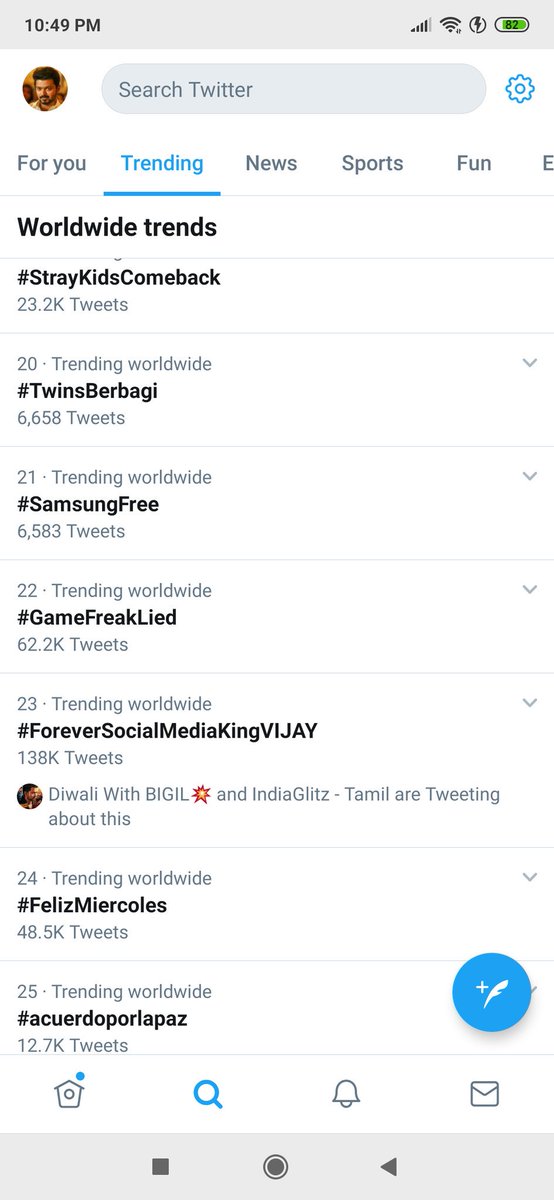 rajavjoff's tweet photo. Tag Trending WorldWide !!
Ithaan Verithanam🔥
#ForeverSocialMediaKingVIJAY https://t.co/398HxKhOVy