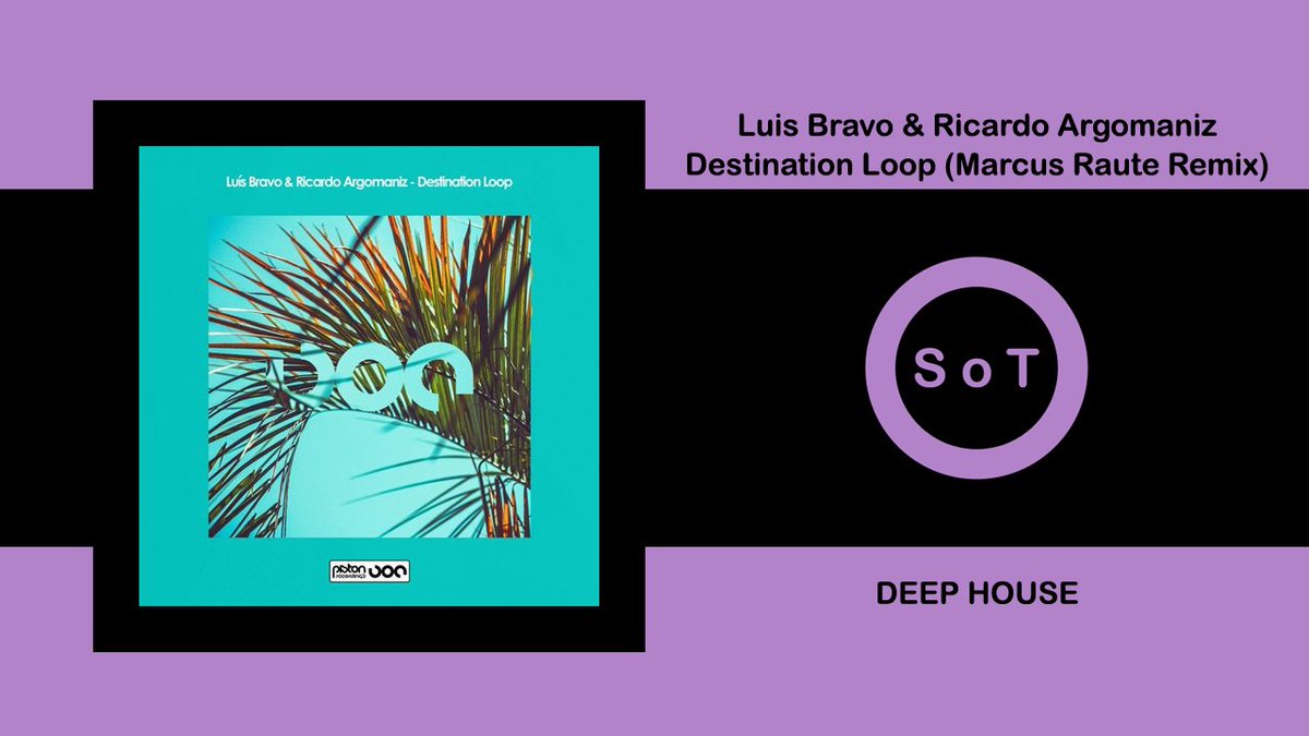 SoundsOfToma's tweet photo. Luis Bravo &amp; Ricardo Argomaniz - Destination Loop (Marcus Raute Remix) [Piston Recordings]

Listen it on YouTube ☞ https://t.co/PhXkDAXXcY

#uisbravo #ricardoargomaniz #destinationloop #marcusraute #remix #pistonrecordings #house #housemusic #acidhouse #housemix https://t.co/PnJpzk9TWr