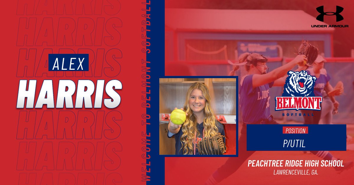 BelmontSoftball's tweet photo. SIGNED!
@BelmontSoftball welcomes P/UTIL Alex Harris from Lawrenceville, Ga. (Peachtree Ridge HS)! 

Welcome to the Bruin Family, Alex!

#itsbruintime #NationalSigningDay https://t.co/wBOJuQgHL1
