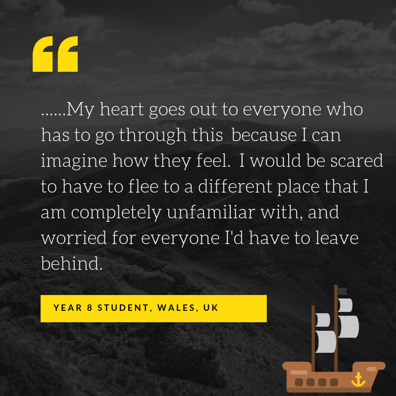 ImmersiveMinds's tweet photo. As part of our Armistice Day Remembrance activities, we're shining a light on how our #MinecraftEdu #RefugeeCrisis map can be used to explore a range of curricular subjects and #21stCSkills within the context of conflict https://t.co/mxzQrOy5AI https://t.co/wfKUBFuMcj