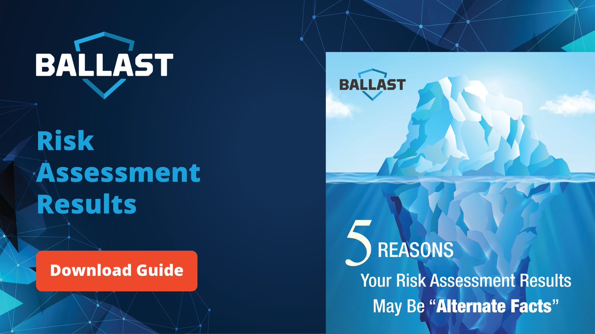 BALLASTRisk's tweet photo. As a security leader, do you ever feel you're not getting an accurate representation of the facts when you poll organizational stakeholders on cyber security risks? Download our free guide to learn about common pitfalls: https://t.co/bsO5AM6hzo

#RiskManagement #cybersecurity https://t.co/NRi8ITKnco