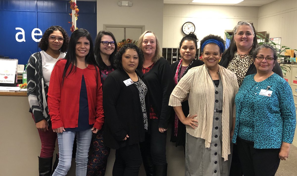 bordersooner's tweet photo. Our Adult Ed Staff is supporting #WorldKindnessDay! It’s a beautiful day in our neighborhood! We love our students and staff!
#CardiganDay #FSPSKind #FSAEC #misterrogerskindofkindness #hineighbor #allarewelcome @FSSchools https://t.co/KxuXvW59ZQ