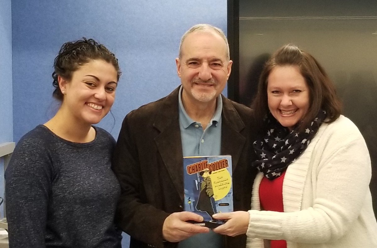 SueM_Space's tweet photo. Author @JohnMadormo visited our 3rd-5th graders today @D33IndianKnoll! His mystery series; Charlie Collier, Snoop for Hire are a must read! #D33Effect #WeGoD33 https://t.co/6KO0gJuOPk