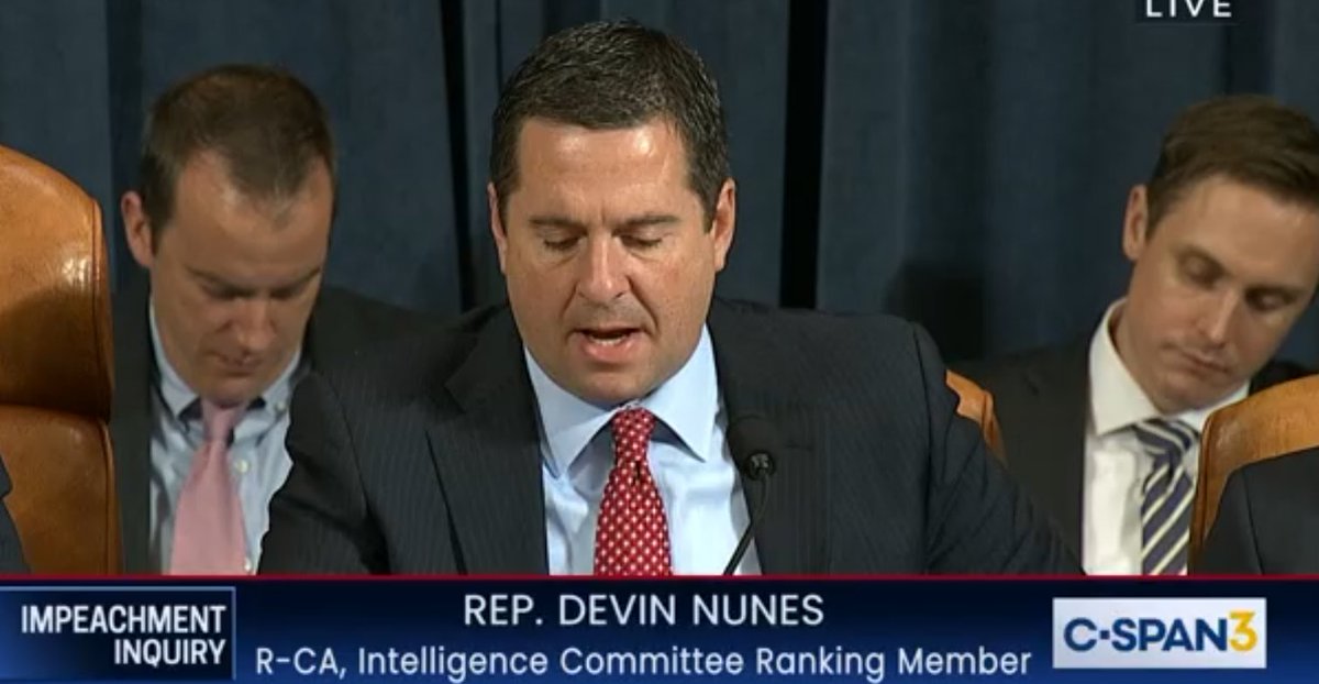 Ranking Member Devin Nunes Opening Statement – destroys Schiff/Democrats