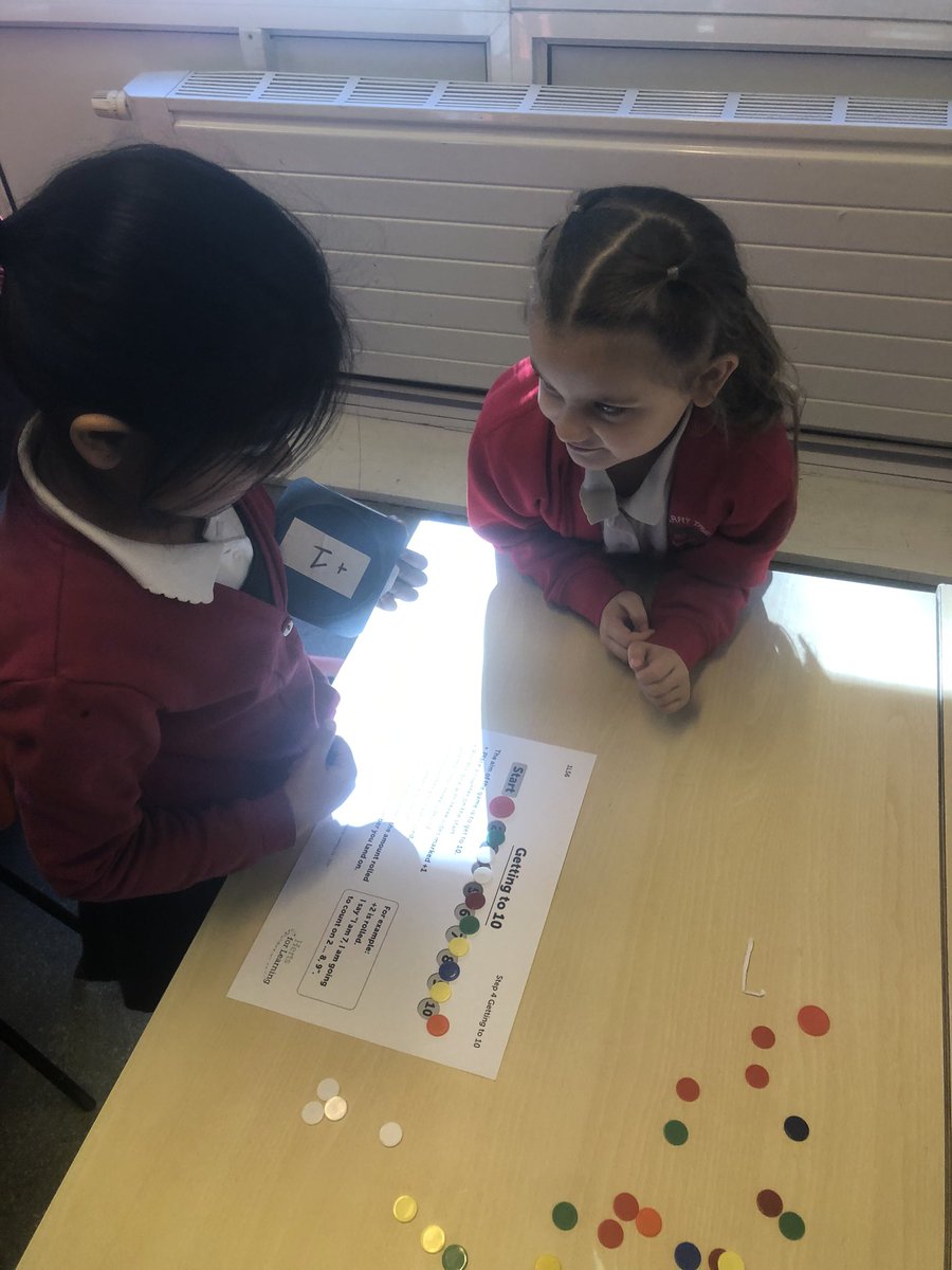 MrsChauhanCTS's tweet photo. Getting to 10
Maple class had fun playing a game to reach 10. They worked well together in pairs to roll a dice and move their counter along a track. I heard some good Maths vocabulary - add, plus, equals @CTS1_Watford @headcherrytree1 @MissWCTS1 #CTmaths https://t.co/BhcVRaupDY