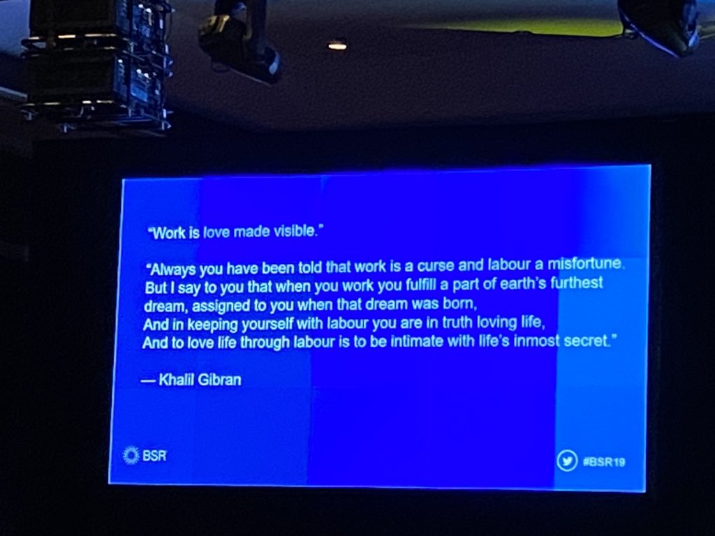 MoniquePauline's tweet photo. #NLUSA #BSR19 @HUBERTJOLY#BestBuy #Strategy ’DoingWellIsDoingGood’ for #stakeholders #consumer#vendor#shareholder#community#employee https://t.co/gIBQ2tnREc