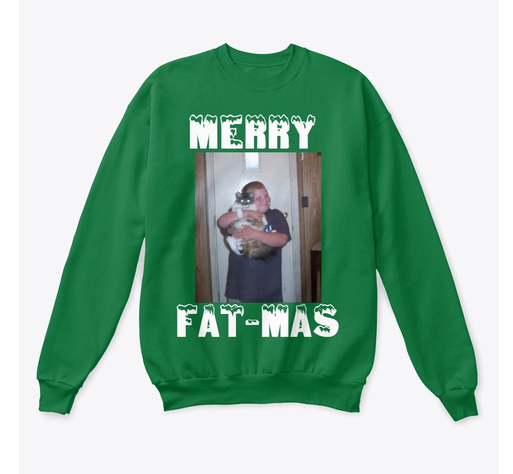 TopsideGaming's tweet photo. Go get your El Fatticus Christmas Sweaters now! Starting at $20. Its a Christmas gift that keeps on giving. He is a legend on the battle field, and now he can be a part of your Holiday season. https://t.co/1LhVCW88Tv https://t.co/cbCr6Z9NwO