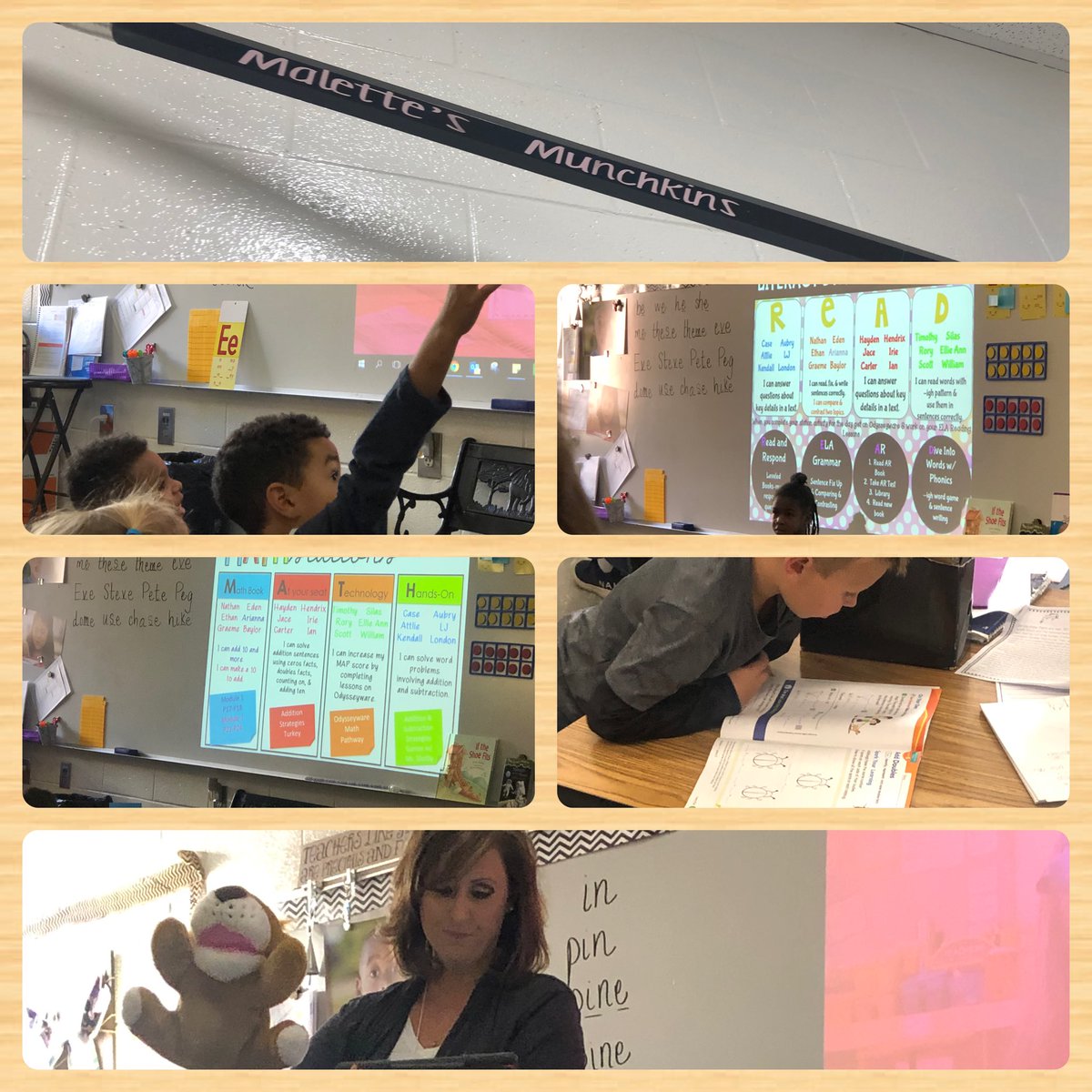 DrKim_Kessinger's tweet photo. Love being one of Ms. Malette’s Munchkins ⁦@eastlake_hcs⁩! Great phonics instruction with Open Court Resources, Leveled Readers during literacy stations, &amp; the HMH resource during math stations #ShadowAStudentHCS ⁦@ketruitt⁩ ⁦@mlpmorse⁩ ⁦@stormer_jessica⁩ https://t.co/IxIY9PtLPg