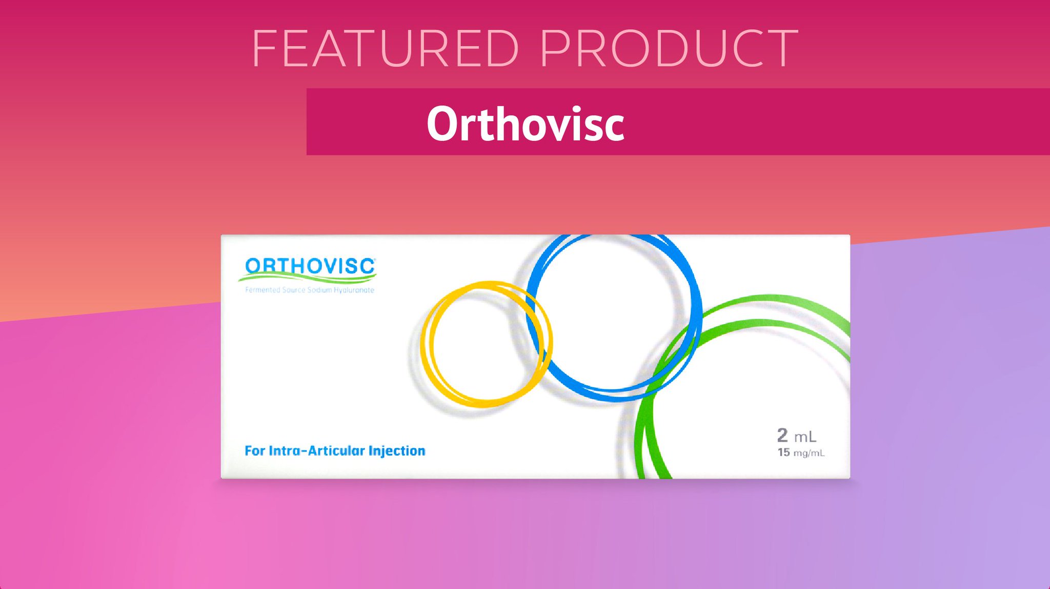 DoctorMedica on Twitter "A best selling orthopedic injectable