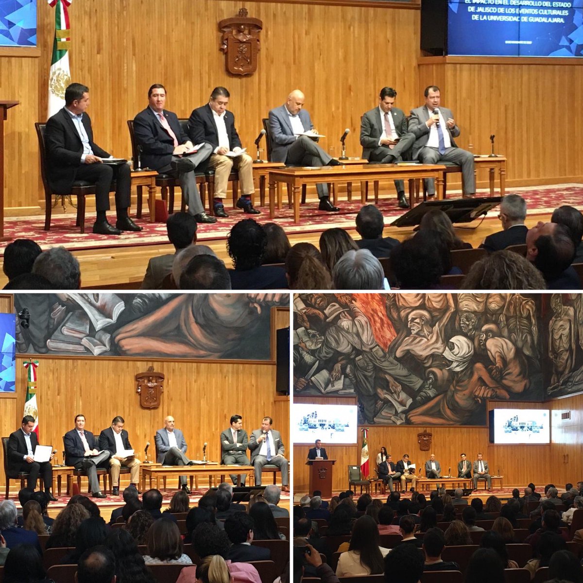 Gracias por la invitación al panel “El impacto en el desarrollo del Estado de #Jalisco de los eventos culturales de la <a href="/udg_oficial/">Universidad de Guadalajara</a>”, representando a <a href="/expoguadalajara/">Expo Guadalajara</a> #25delaRedUdeG