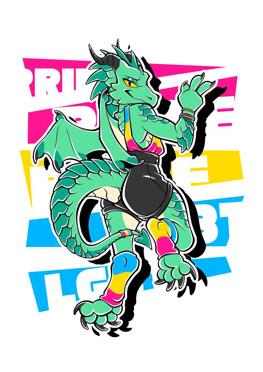 Jules, the pansexual pride dragon is one of my favorite designs!Are you as ...