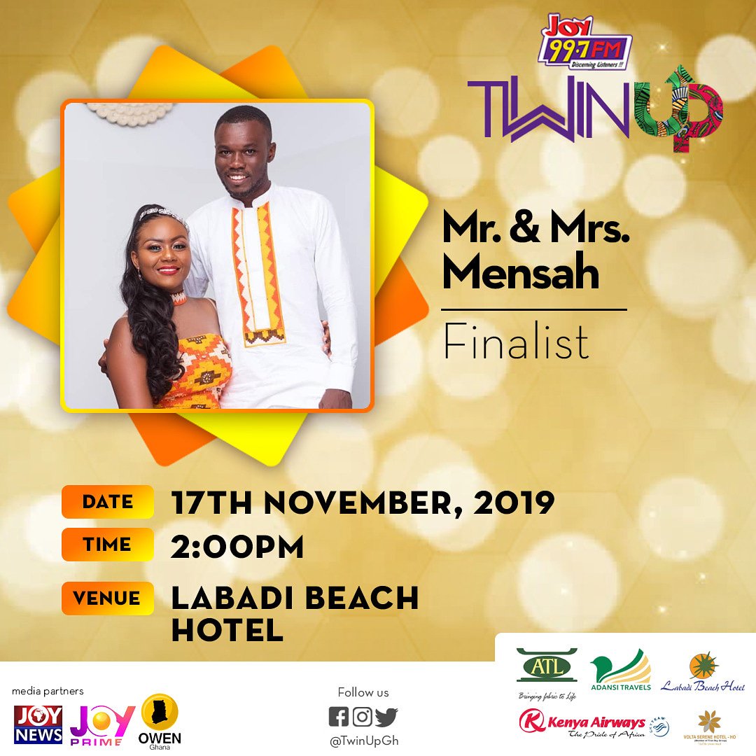 ampem_mamaa's tweet photo. #LoveoverloadCouple
#Mr&amp;MrsMensah
#sandragotjobbed
#joy997fm
#twinupgh
#homeaffairs
@joy997fm
@adansitravels
@atlfabrics
@twinupgh https://t.co/fDEghhi2kE
