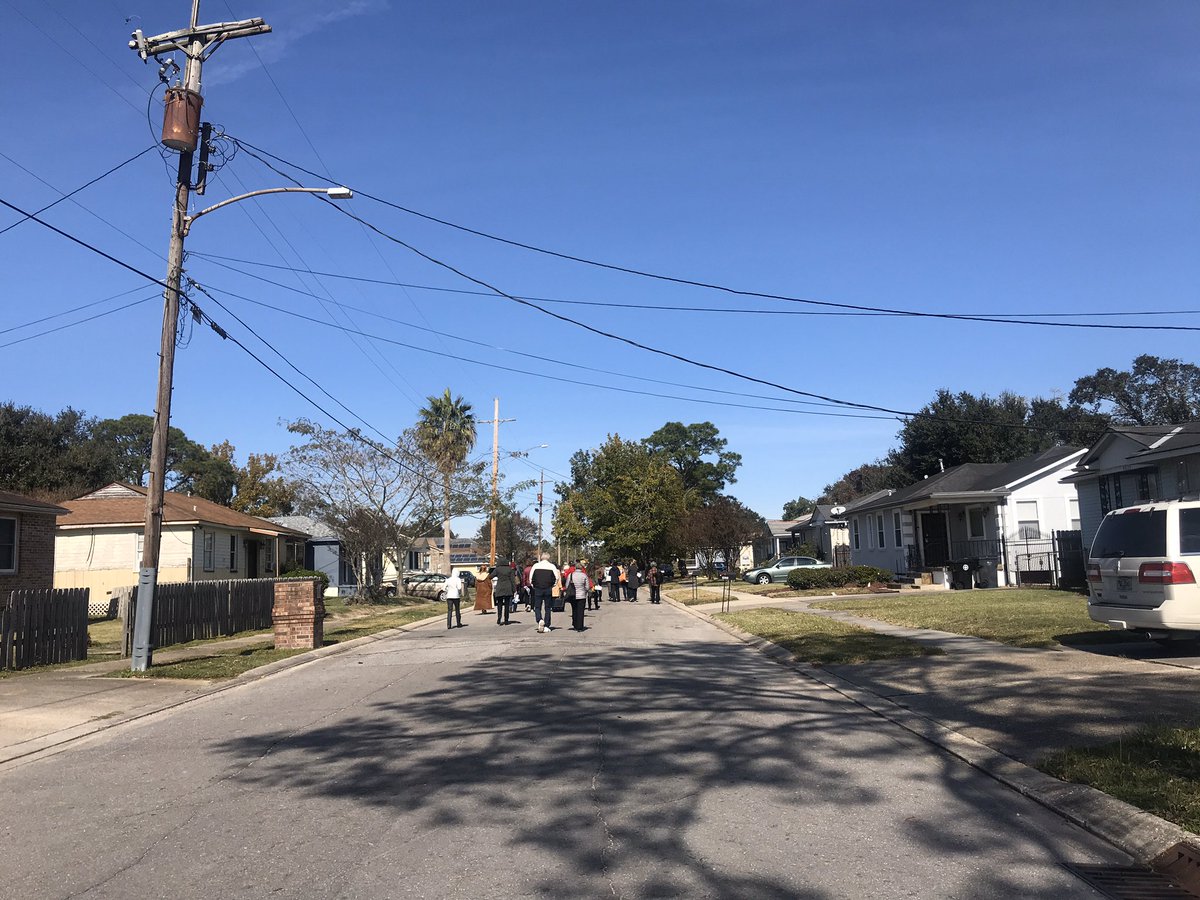In New Orleans today with  @Funders_Network touring the different areas, wards and districts to see how the community is forging a healthier, more resilient future.