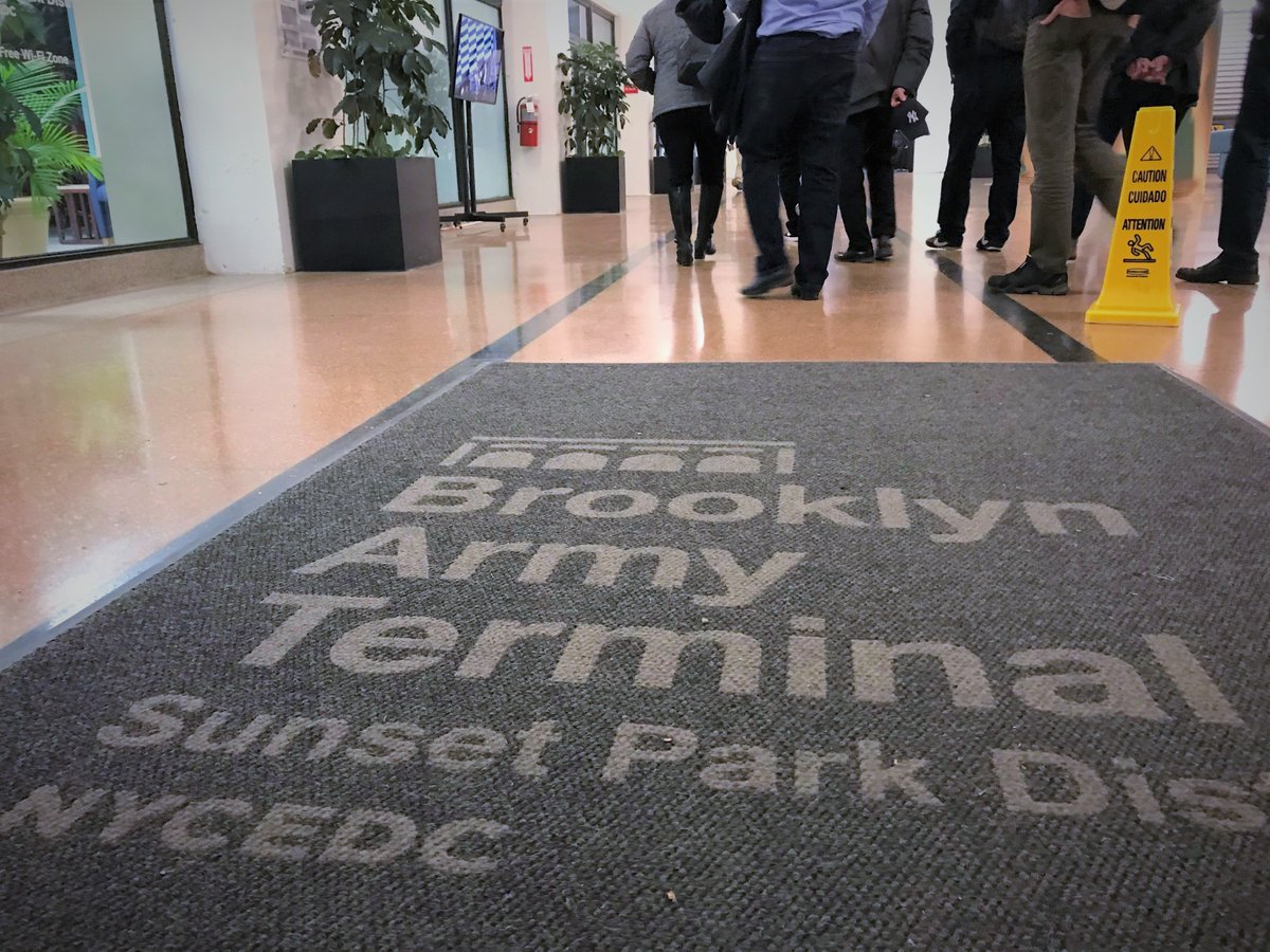 BrooklynChamber's tweet photo. We had a great RED Nite at Brooklyn Army Terminal networking and, thanks to @TurnstileTours, exploring the building's history and modern usage! Thank you to @ConEdison for your support of the event. #BrooklynBusiness #ExploreBrooklyn https://t.co/vQIcN8TZo7