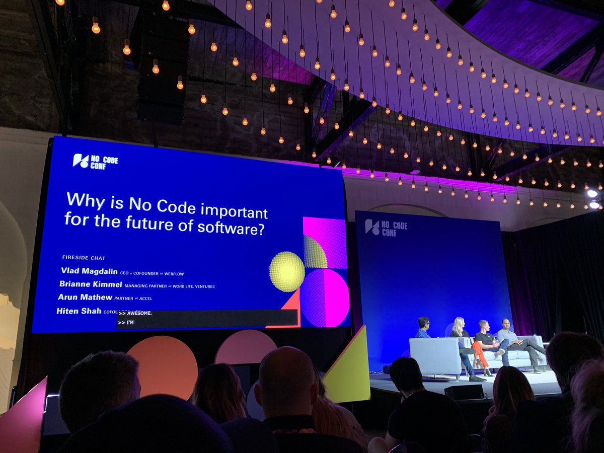 dave_christison's tweet image. A new wave of visual developers is on the rise. These individuals are looking to solve internal productivity challenges, without depending on engineering teams, who are focused on building for the customer #NoCodeConf 

@briannekimmel 
@callmevlad 
@ammathew 
@hnshah