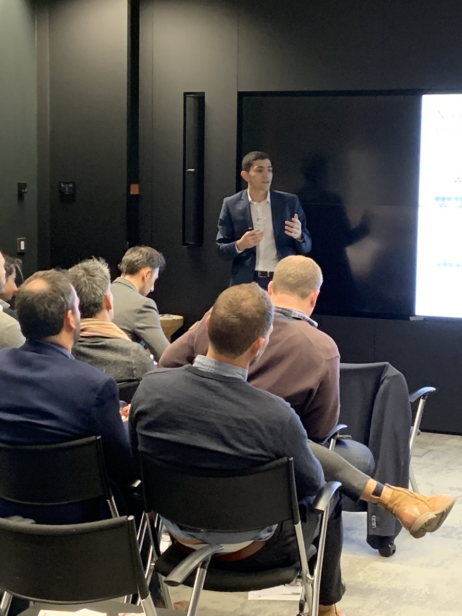 PwC_Luxembourg's tweet photo. #PwC’s Yohan Maurin explains to the audience the #blockchain Track-and-Trace solution developed in-house.
“Blockchain can increase customers #trust” he said when explaining the solution meant to improve #supplychain operations. #smarttrace #cryptopwc #iota https://t.co/zlg6ekcQh5